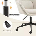 Chaise de bureau Virginia avec dossier incurvé|ART OF LIVING DESIGNS