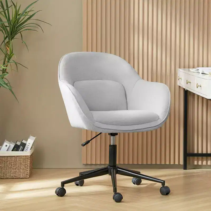 Chaise de bureau Virginia avec dossier incurvé|ART OF LIVING DESIGNS
