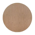 Table à manger ronde Christopher Knight Home Remuda en bois rustique avec pied piédestal