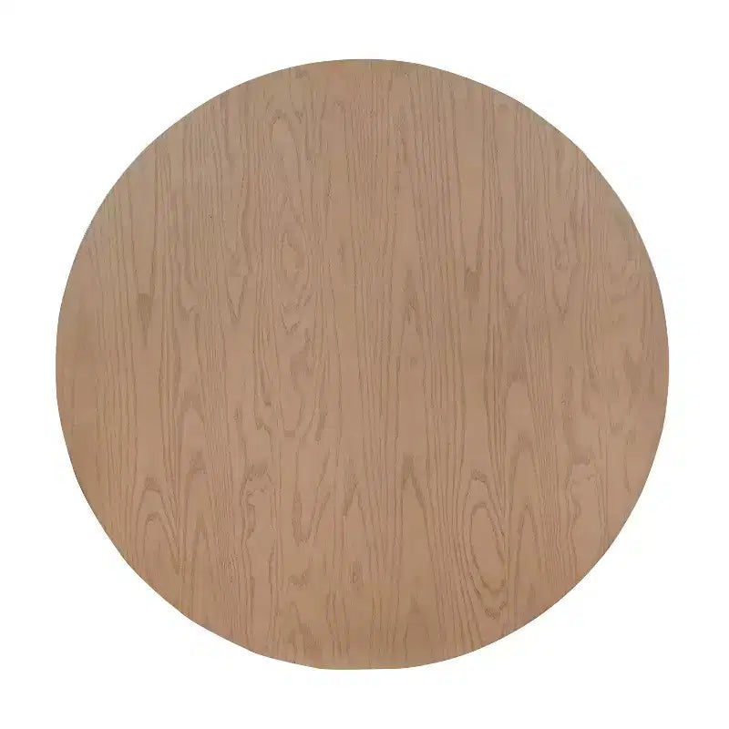 Table à manger ronde Christopher Knight Home Remuda en bois rustique avec pied piédestal