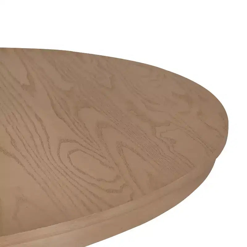 Table à manger ronde Christopher Knight Home Remuda en bois rustique avec pied piédestal