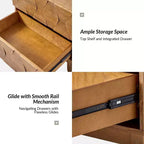 Paddy 2 - Table de chevet à tiroir, ensemble de 2 | ART OF LIVING DESIGNS