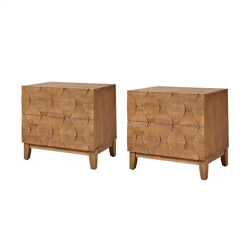 Paddy 2 - Table de chevet à tiroir, ensemble de 2 | ART OF LIVING DESIGNS