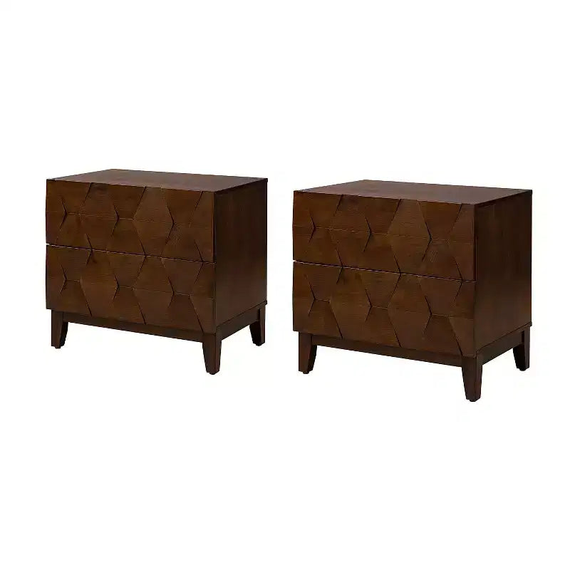 Paddy 2 - Table de chevet à tiroir, ensemble de 2 | ART OF LIVING DESIGNS