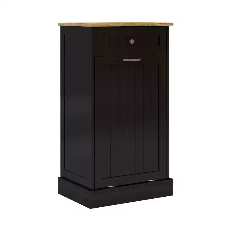 Meuble de cuisine AndMakers 49,9 cm (L) x 35 cm (P) x 90,5 cm (H) prêt à assembler avec poubelle