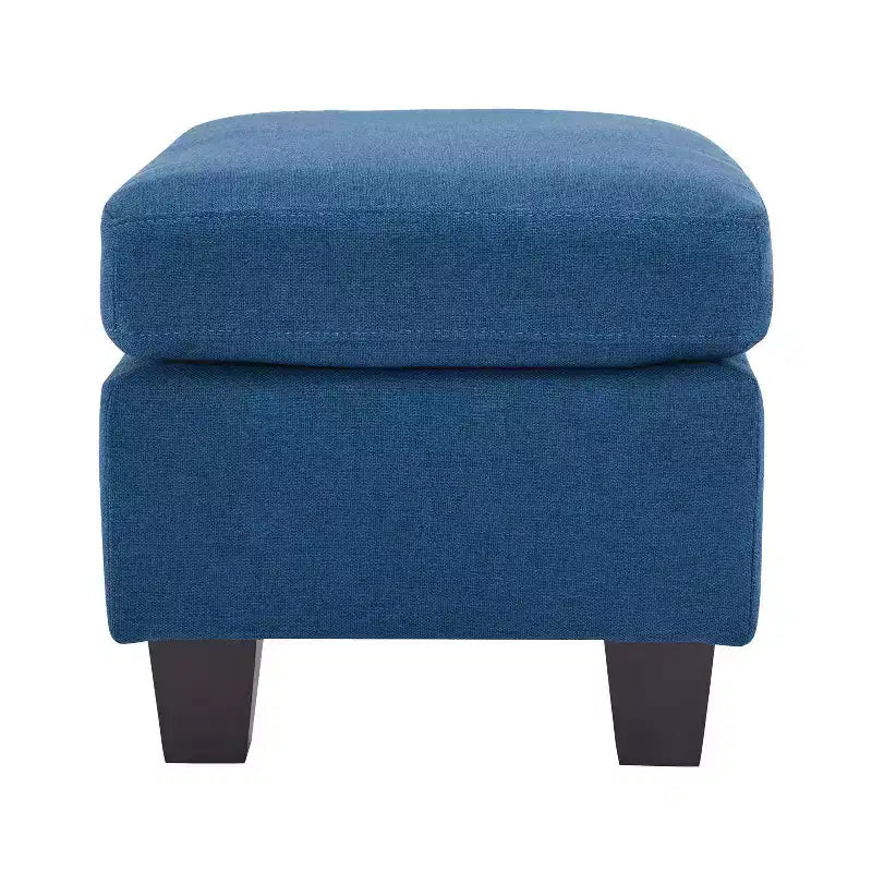 GDFStudio Judkins Pouf Contemporain Rembourré en Tissu