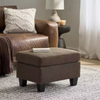 GDFStudio Judkins Pouf Contemporain Rembourré en Tissu