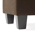 GDFStudio Judkins Pouf Contemporain Rembourré en Tissu