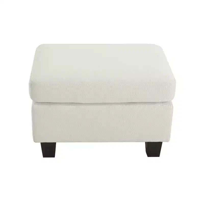 GDFStudio Judkins Pouf Contemporain Rembourré en Tissu