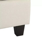 GDFStudio Judkins Pouf Contemporain Rembourré en Tissu