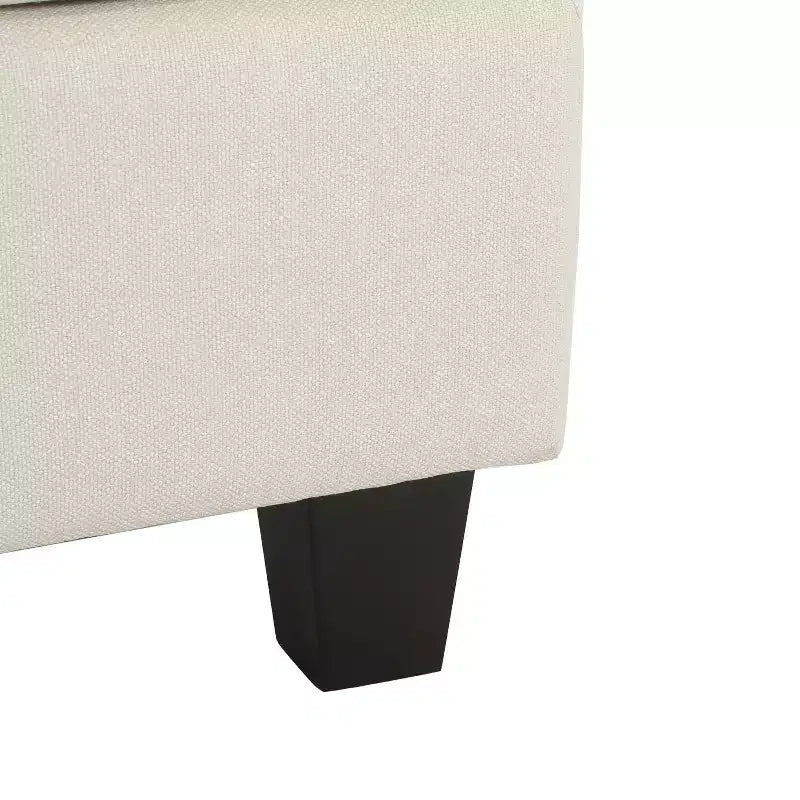GDFStudio Judkins Pouf Contemporain Rembourré en Tissu