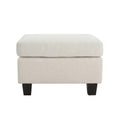 GDFStudio Judkins Contemporary Fabric Upholstered Ottoman