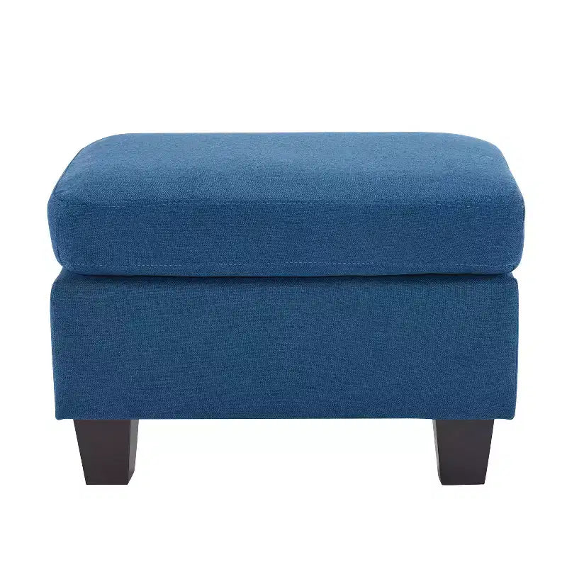 GDFStudio Judkins Pouf Contemporain Rembourré en Tissu
