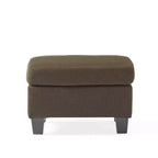 GDFStudio Judkins Pouf Contemporain Rembourré en Tissu