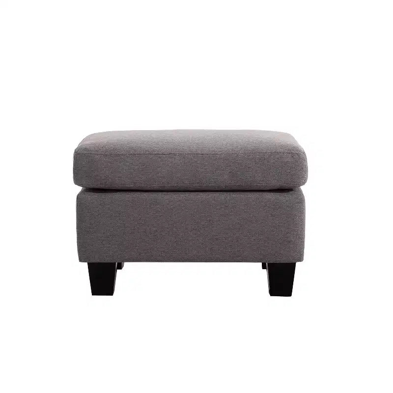 GDFStudio Judkins Pouf Contemporain Rembourré en Tissu