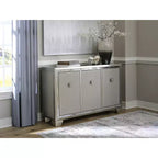 Signature Design by Ashley Chaseton - Meuble d'appoint contemporain couleur champagne