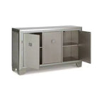 Signature Design by Ashley Chaseton - Meuble d'appoint contemporain couleur champagne