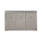 Signature Design by Ashley Chaseton - Meuble d'appoint contemporain couleur champagne