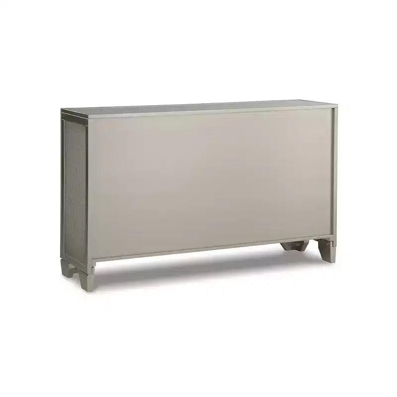 Signature Design by Ashley Chaseton - Meuble d'appoint contemporain couleur champagne