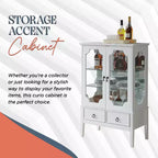 Meuble de rangement Kings Brand Furniture Versailles Curio