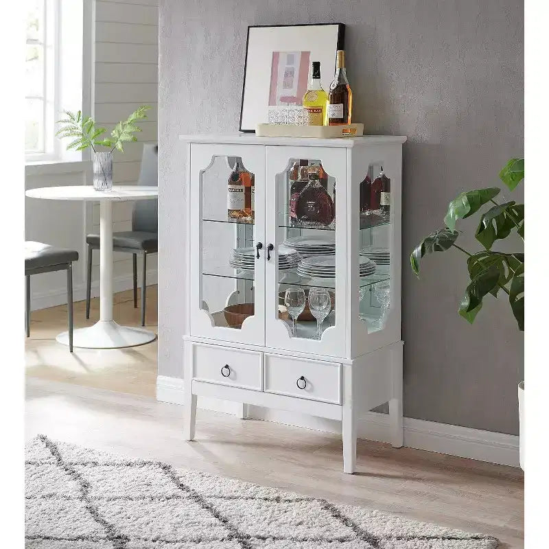 Meuble de rangement Kings Brand Furniture Versailles Curio
