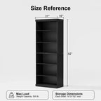 Meuble d'appoint en bois PexFix 41x31x16 avec étagère réglable, meuble de rangement sans porte, noir