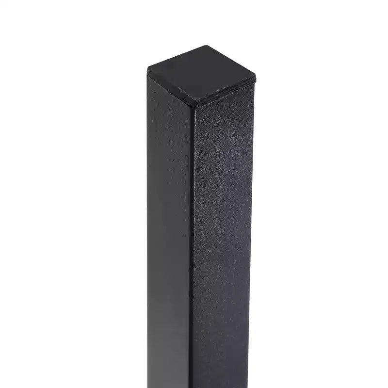 Cadre de lit VECELO Queen/King avec tête de lit en bois, sommier plateforme en métal sans besoin de sommier tapissier avec lattes en acier robustes, marron