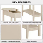 Table d'appoint à plateau rabattable Home Imports Emporium, lot de 1/2