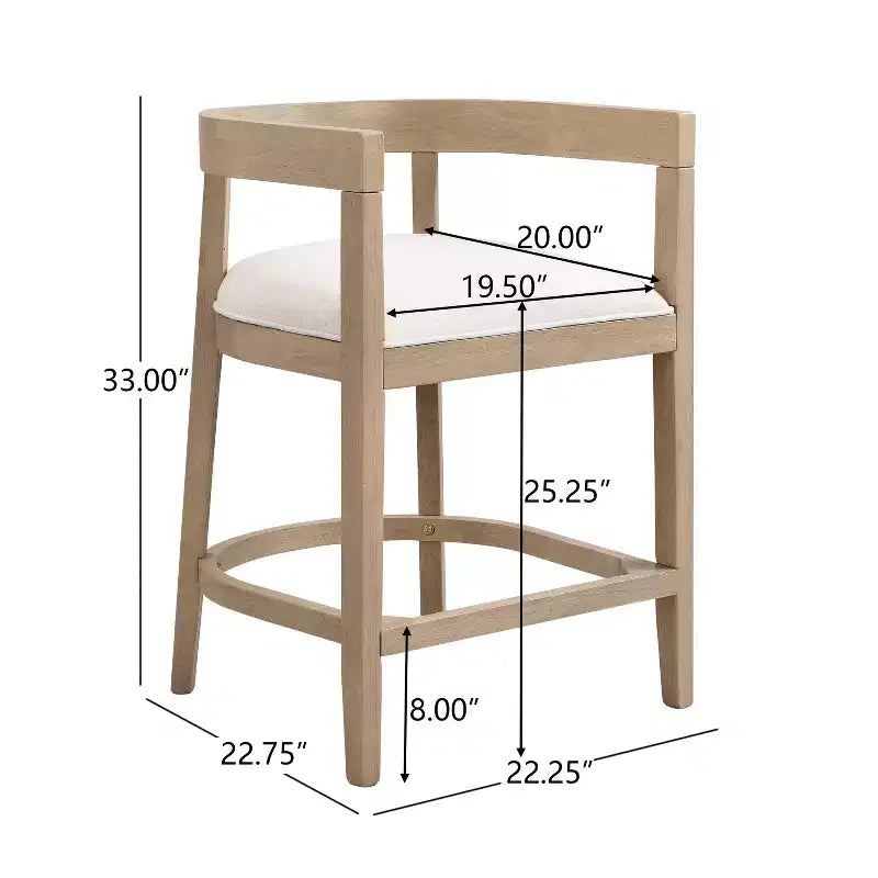 Christopher Knight Home Rico, ensemble de salle à manger 5 pièces en métal et hévéa, hauteur comptoir