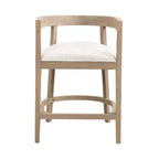 Christopher Knight Home Rico, ensemble de salle à manger 5 pièces en métal et hévéa, hauteur comptoir