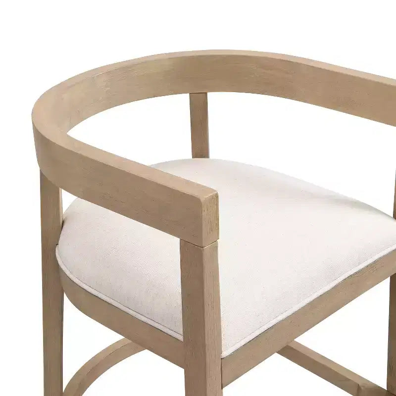 Christopher Knight Home Rico, ensemble de salle à manger 5 pièces en métal et hévéa, hauteur comptoir