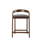 Tabourets de comptoir contemporains en bois d'hévéa Christopher Knight Home Casper de 64 cm (lot de 2)