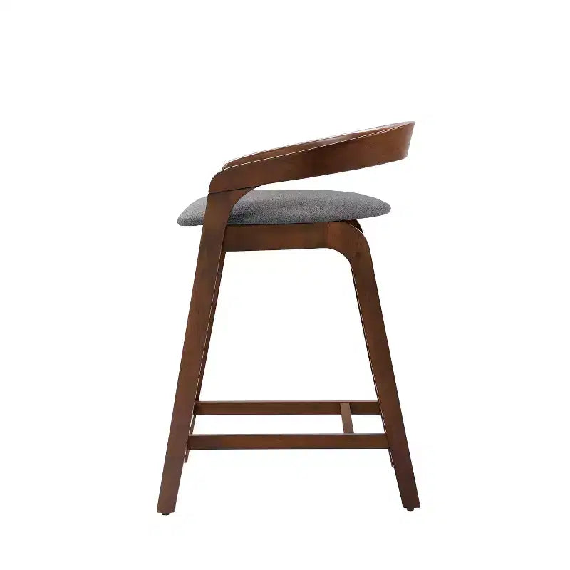 Tabourets de comptoir contemporains en bois d'hévéa Christopher Knight Home Casper de 64 cm (lot de 2)