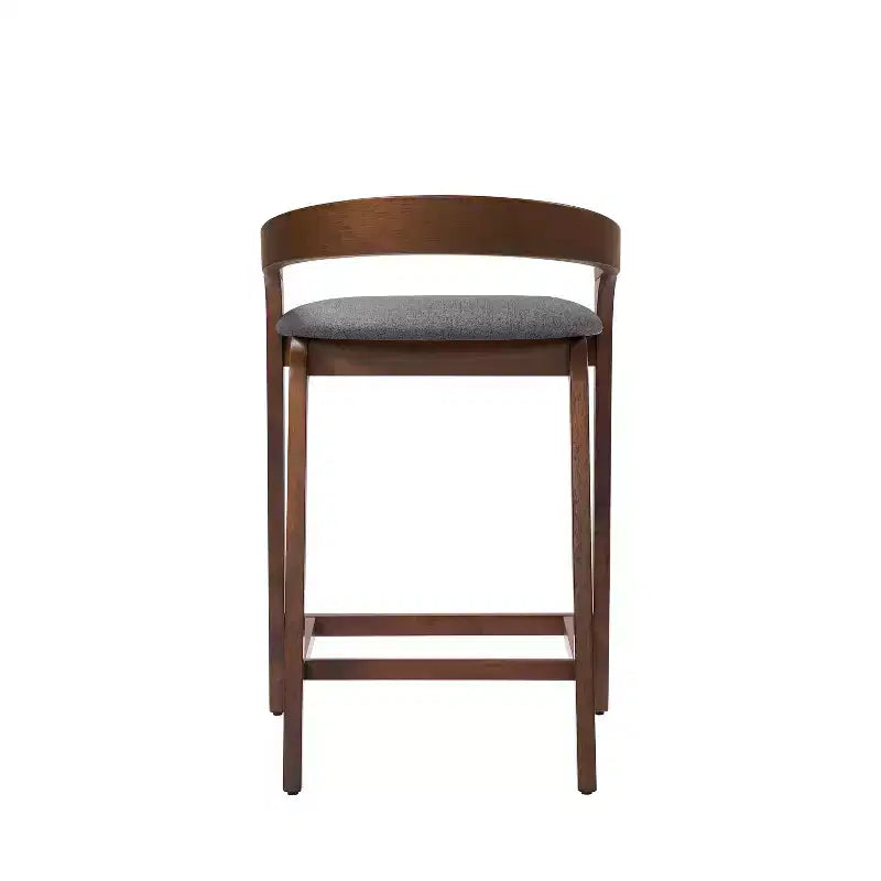 Tabourets de comptoir contemporains en bois d'hévéa Christopher Knight Home Casper de 64 cm (lot de 2)