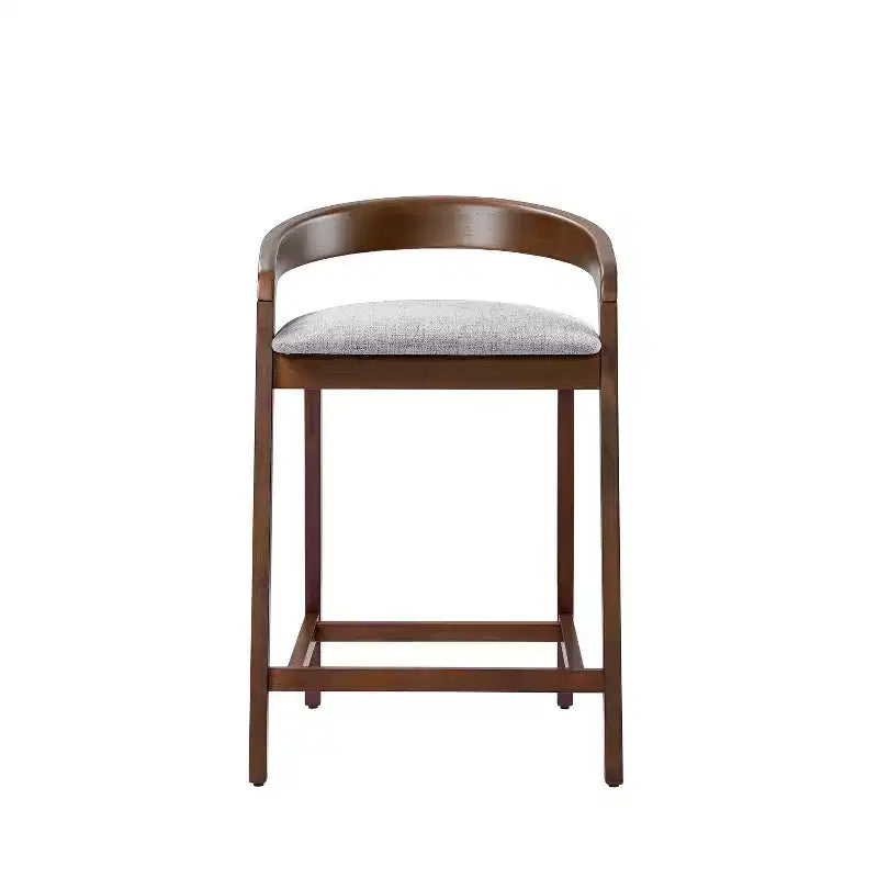 Tabourets de comptoir contemporains en bois d'hévéa Christopher Knight Home Casper de 64 cm (lot de 2)