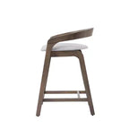 Tabourets de comptoir contemporains en bois d'hévéa Christopher Knight Home Casper de 64 cm (lot de 2)