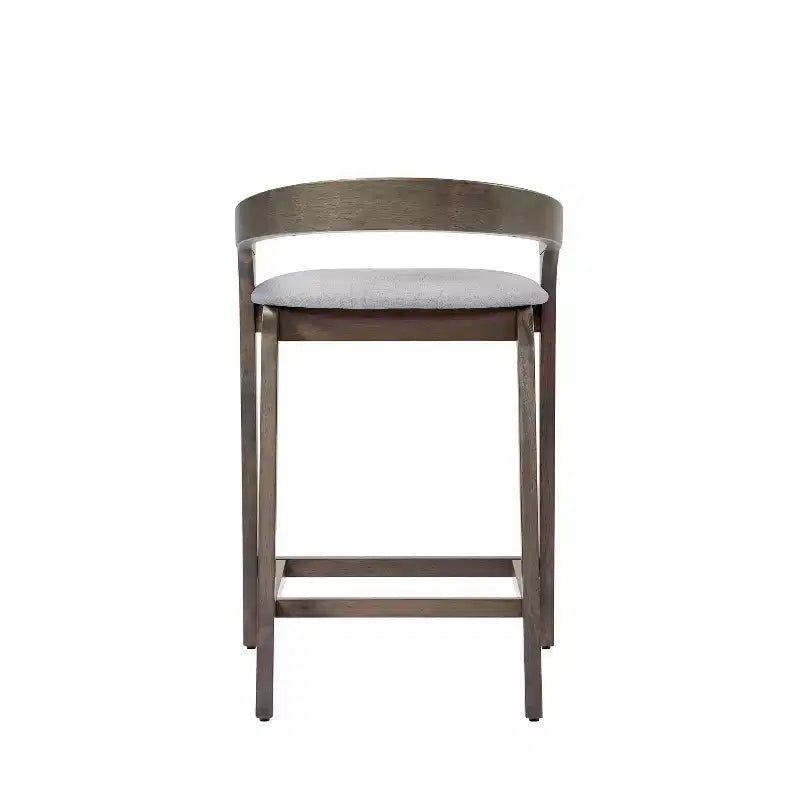 Tabourets de comptoir contemporains en bois d'hévéa Christopher Knight Home Casper de 64 cm (lot de 2)