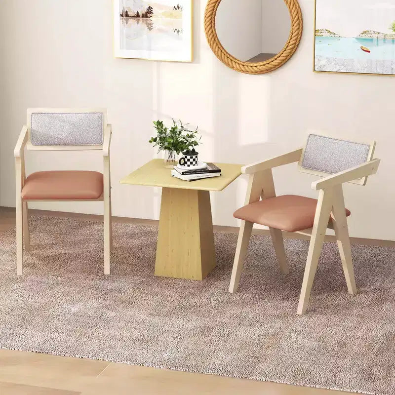 Costway Lot de 2/4 Fauteuils d'Appoint Modernes avec Coussins d'Assise et Dossiers en Tissu Leathaire Gris