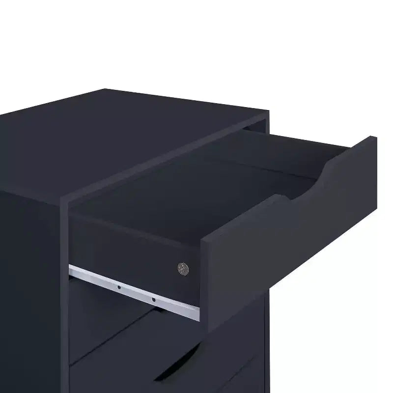 Meuble de rangement de bureau Home Imports Emporium à 7 tiroirs sur roulettes