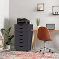 Meuble de rangement de bureau Home Imports Emporium à 7 tiroirs sur roulettes