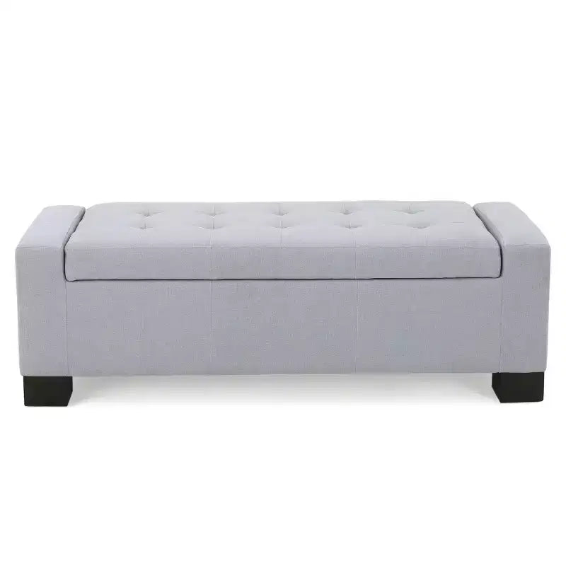 Christopher Knight Home Nadia Banc de rangement capitonné contemporain
