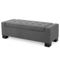 Christopher Knight Home Nadia Contemporary Tufted Storage Ottoman Bench