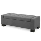 Christopher Knight Home Nadia Contemporary Tufted Storage Ottoman Bench