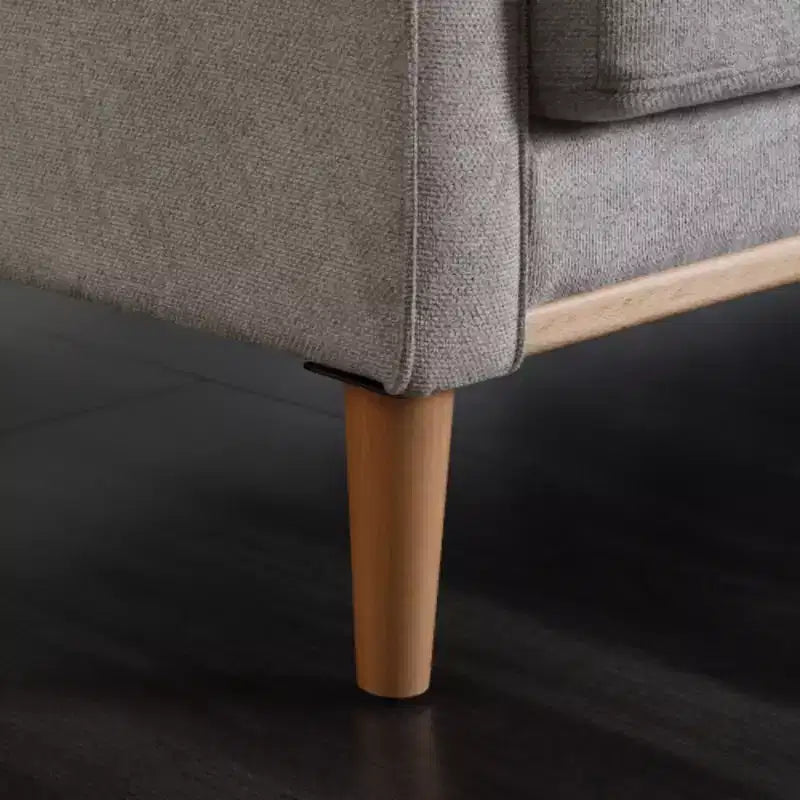 Canapé double en polyester imperméable avec chargement USB pratique