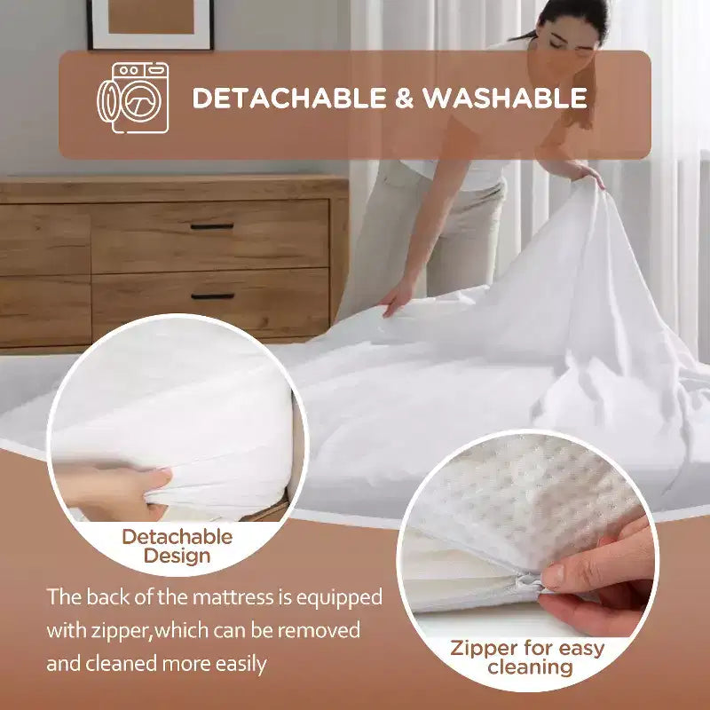 BestMassage Matelas 14 Pouces en Mousse à Mémoire de Forme Gel, Fermeté Moyenne, pour un Sommeil Frais et un Soulagement de la Pression, Certifié CertiPUR-US