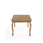 Ensemble de salle à manger 7 pièces Christopher Knight Home Aubrietta avec table extensible et chaises rembourrées, lin/naturel