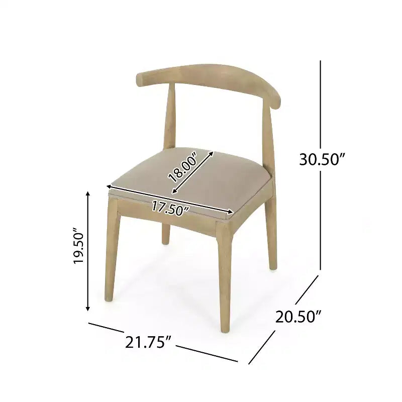 Ensemble de salle à manger 7 pièces Christopher Knight Home Aubrietta avec table extensible et chaises rembourrées, lin/naturel