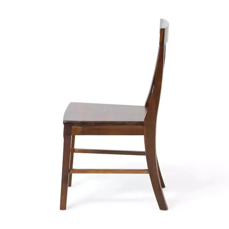Chaises de salle à manger Christopher Knight Home Bostwick Farmhouse en bois d'acacia (lot de 2), acajou riche
