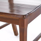 Chaises de salle à manger Christopher Knight Home Bostwick Farmhouse en bois d'acacia (lot de 2), acajou riche