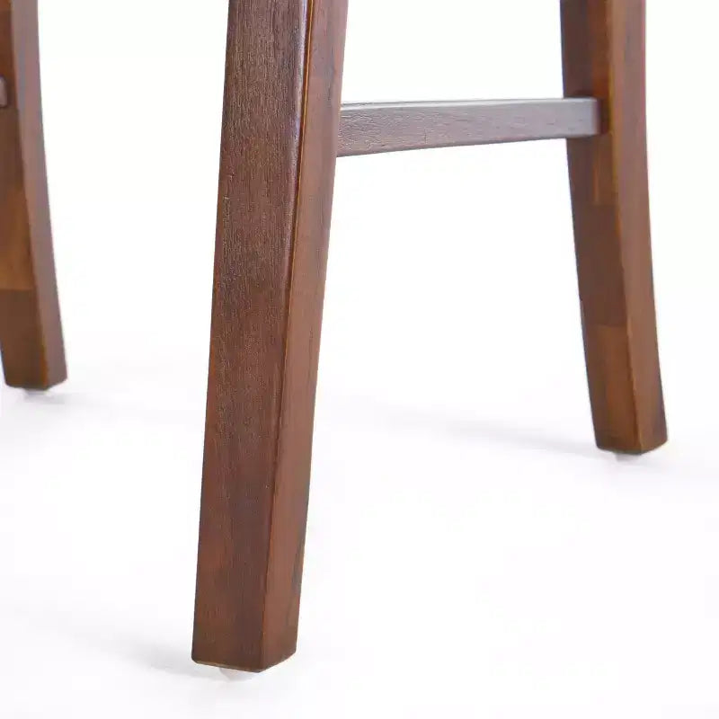 Chaises de salle à manger Christopher Knight Home Bostwick Farmhouse en bois d'acacia (lot de 2), acajou riche